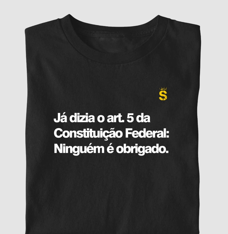 Ninguem e obrigado