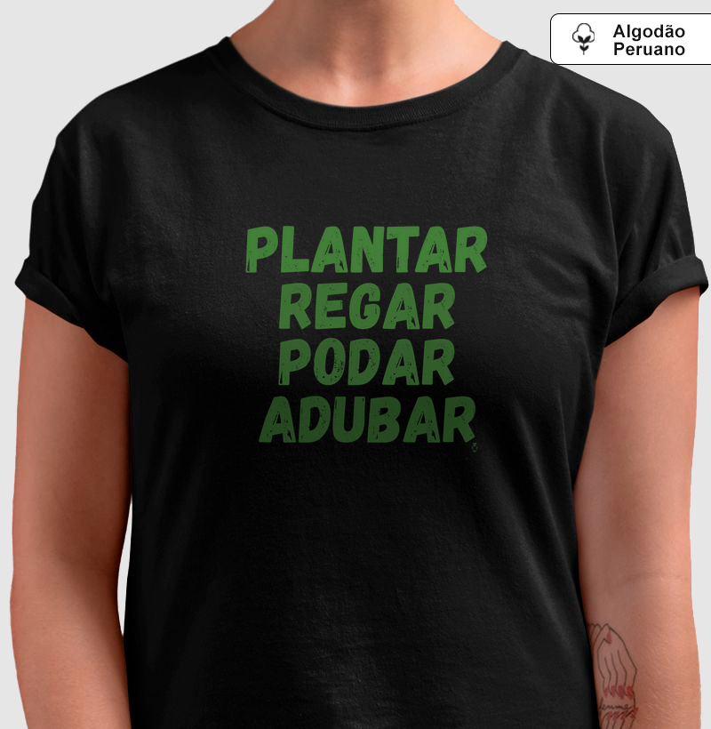 Plantar, Regar, Podar, Adubar