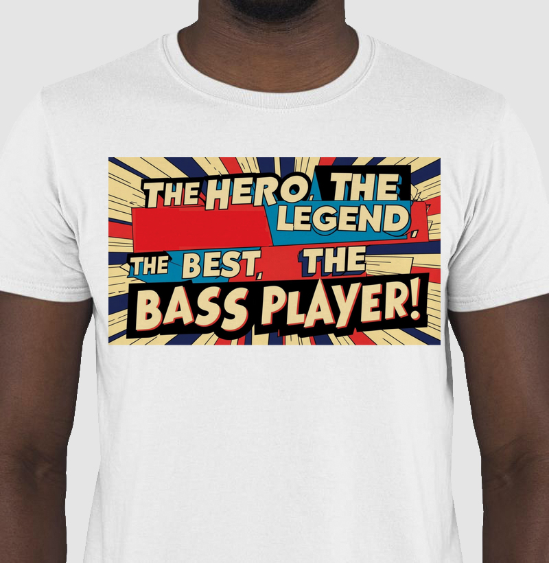 the bass player