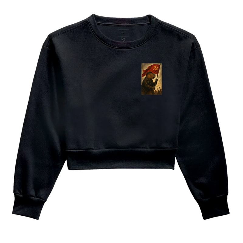 Camiseta Capivara Comunista algodão peruano