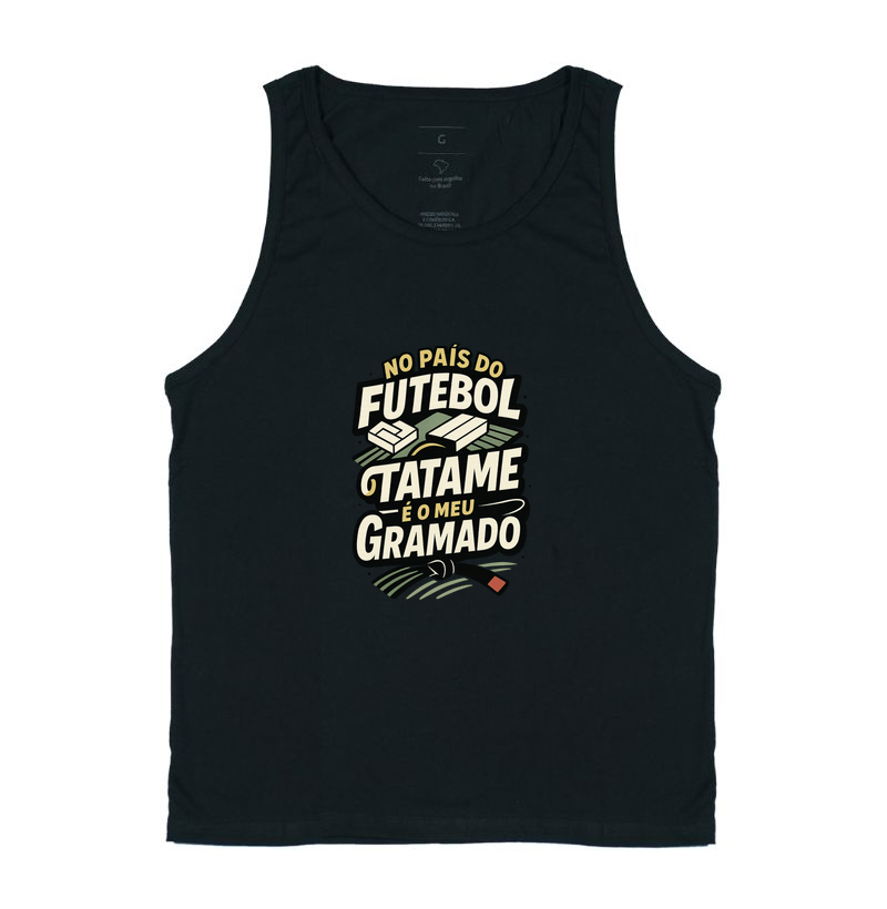 No pais do futebol, Tatame é o meu gramado