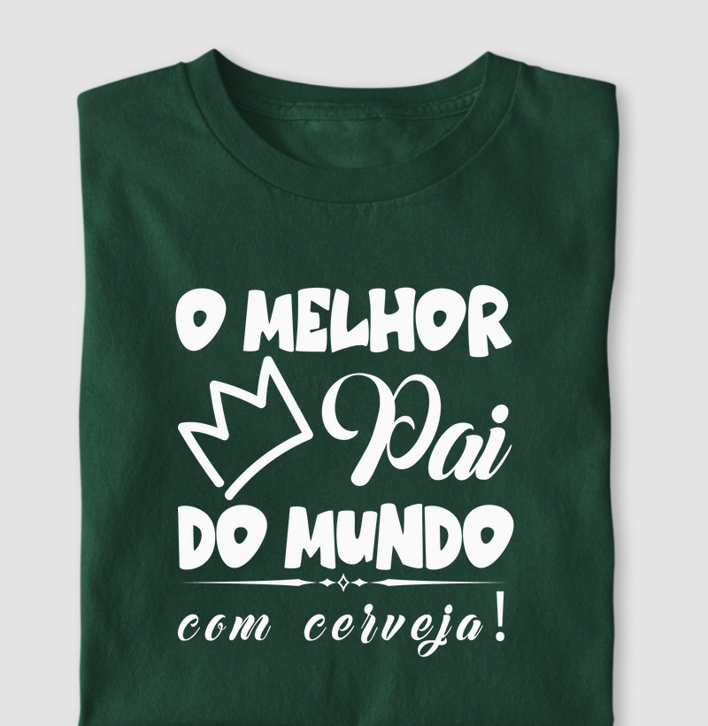 Pai, com cerveja