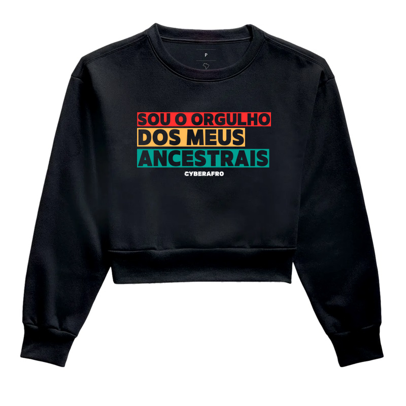 Cropped Moletom Orgulho