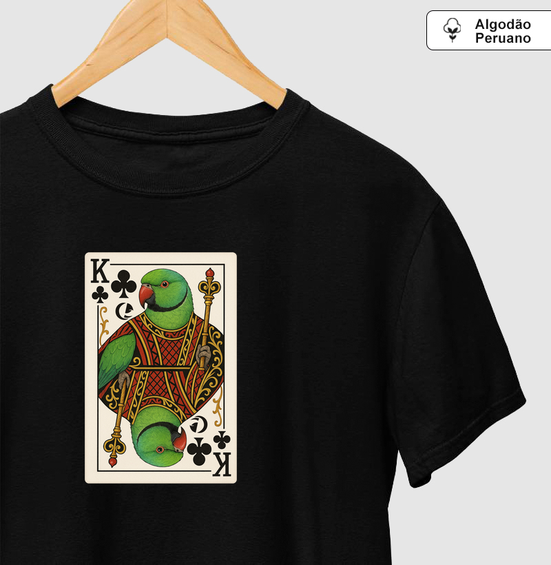 Camiseta Algodão Peruano - Ringneck Reis