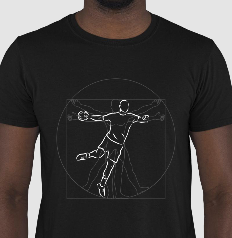 Camiseta de Handebol - Arremesso Vitruviano HANDBALL 