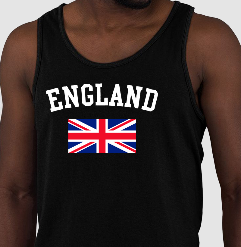 Camiseta Regata - Inglaterra
