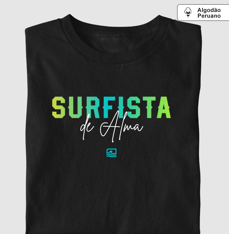 "Surfista de Alma" (Algodão Peruano)