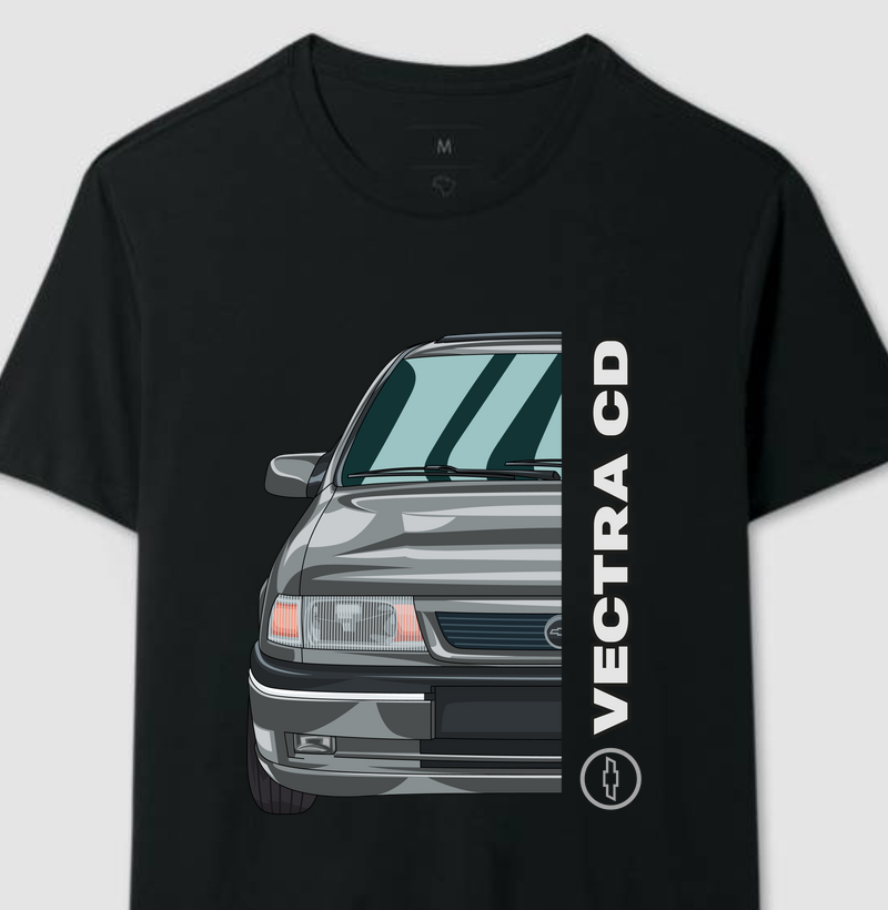 Vectra CD Cinza Perfil