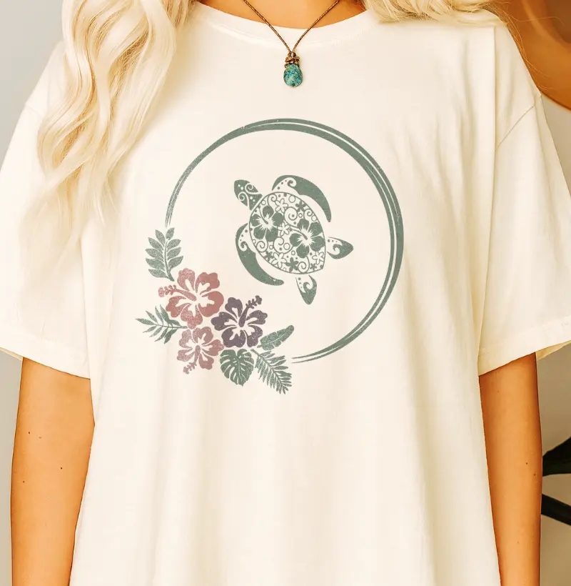 Tartaruga Floral