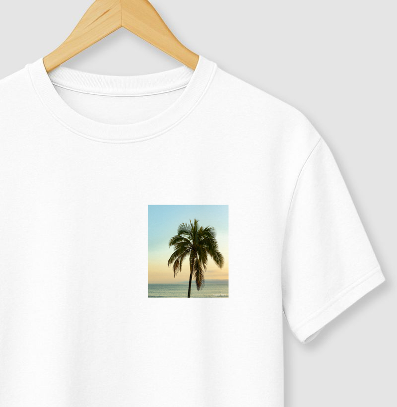 Camiseta Coqueiro Bolso