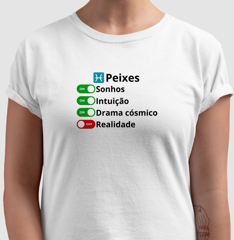 Camiseta Peixes Dream
