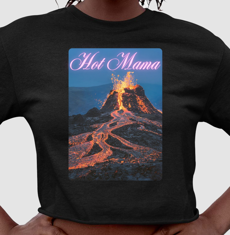 Cropped Hot Mama