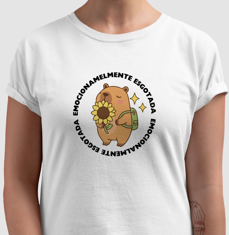 Camiseta Emocionalmente Esgotada