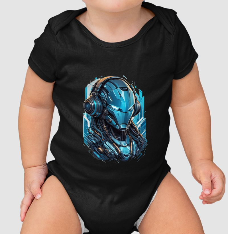 Cyber Warrior: Body Infantil - Futurista