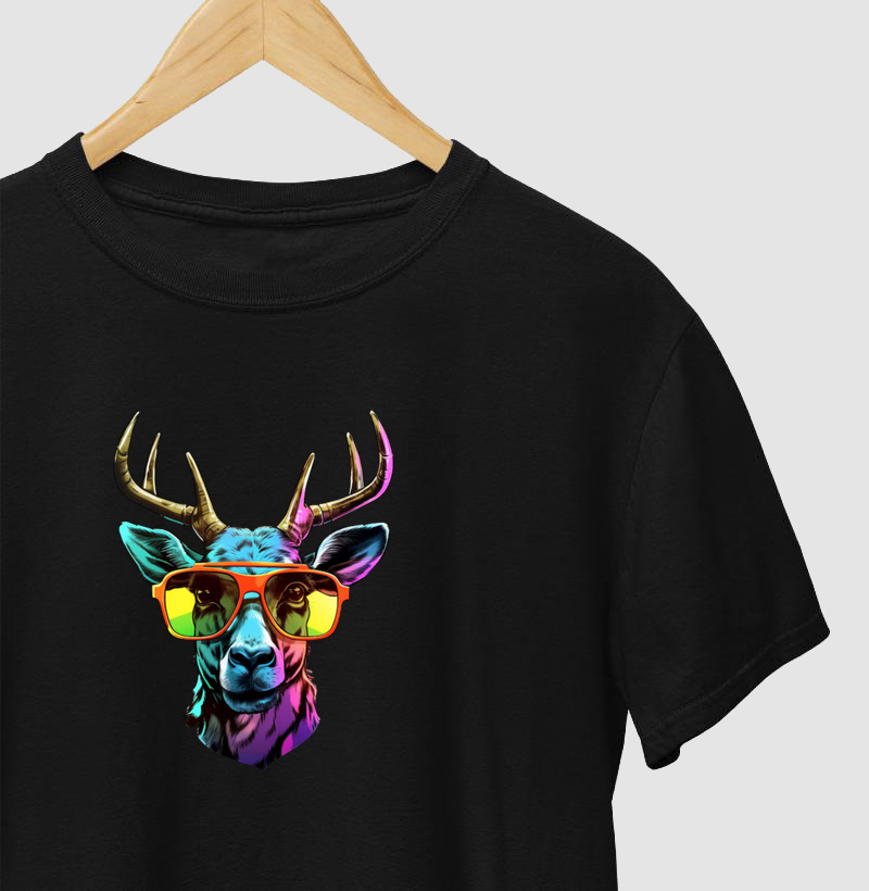 🦌🕶️ Orgulho com estilo.
