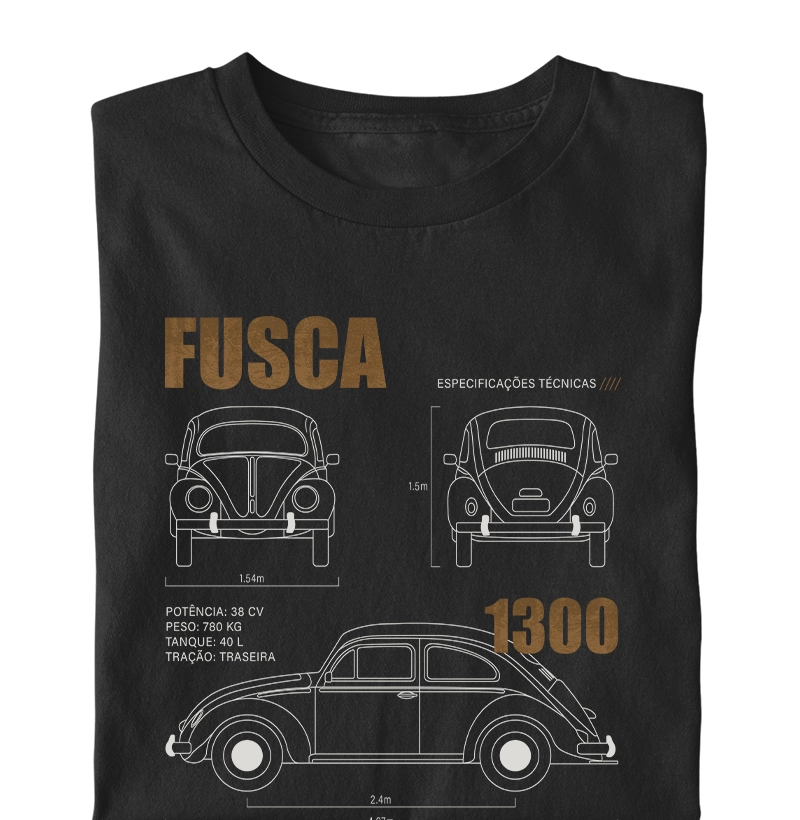 Especificações Fusca | 1300