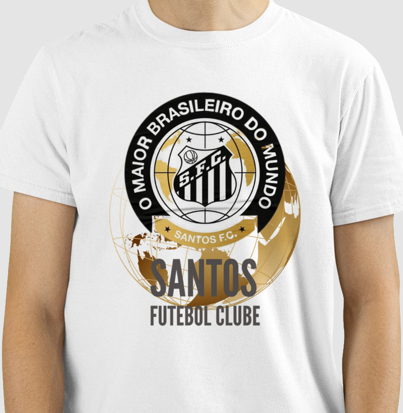 camisa santos o maior brasileiro do mundo 