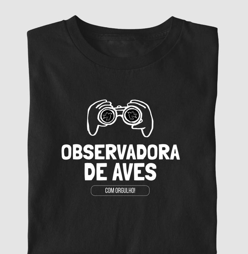 Observadora de Aves Branco
