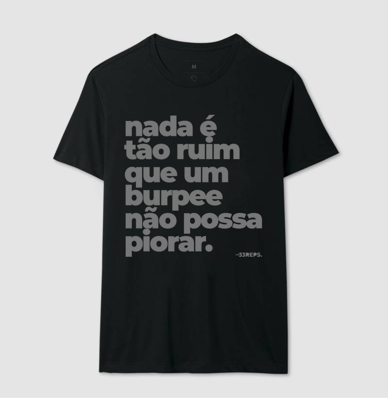 Nada é tão ruim que um burpee não possa piorar