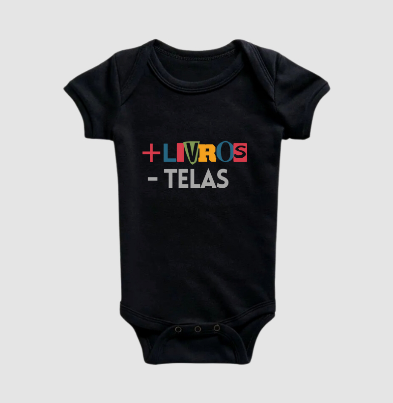 Body infantil | + Livros - Telas