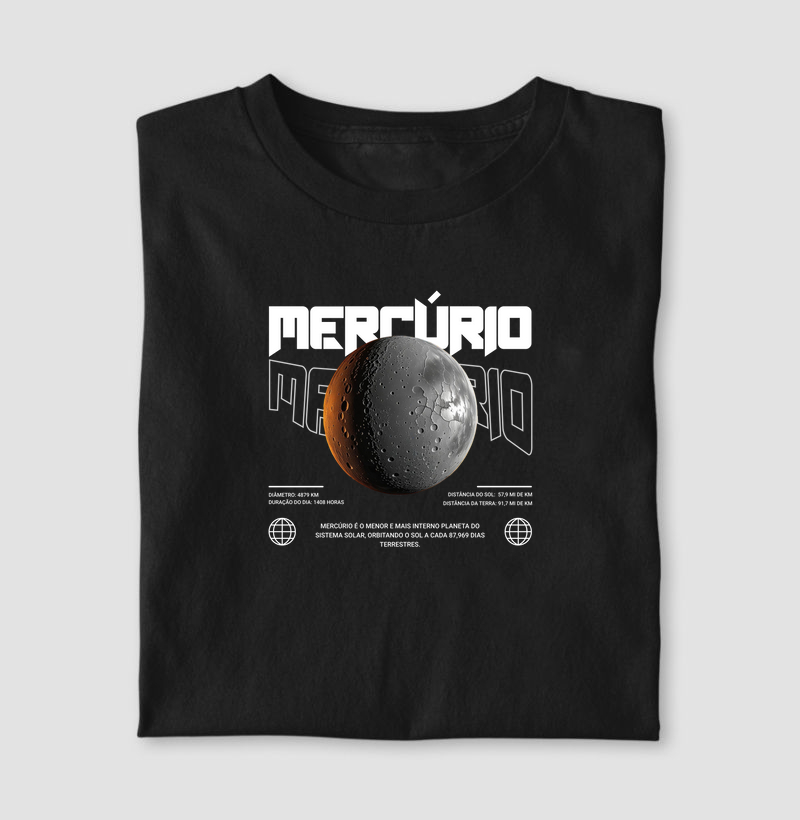 Mercúrio - Camiseta