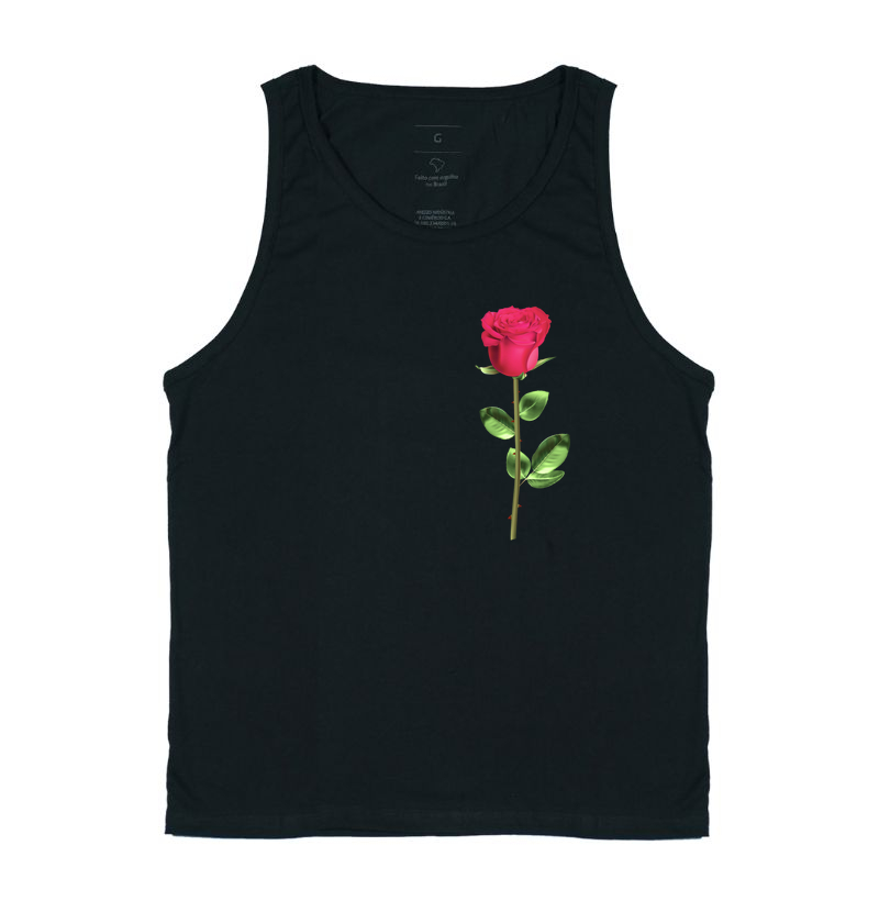 Coleção flores - Rosa no peito