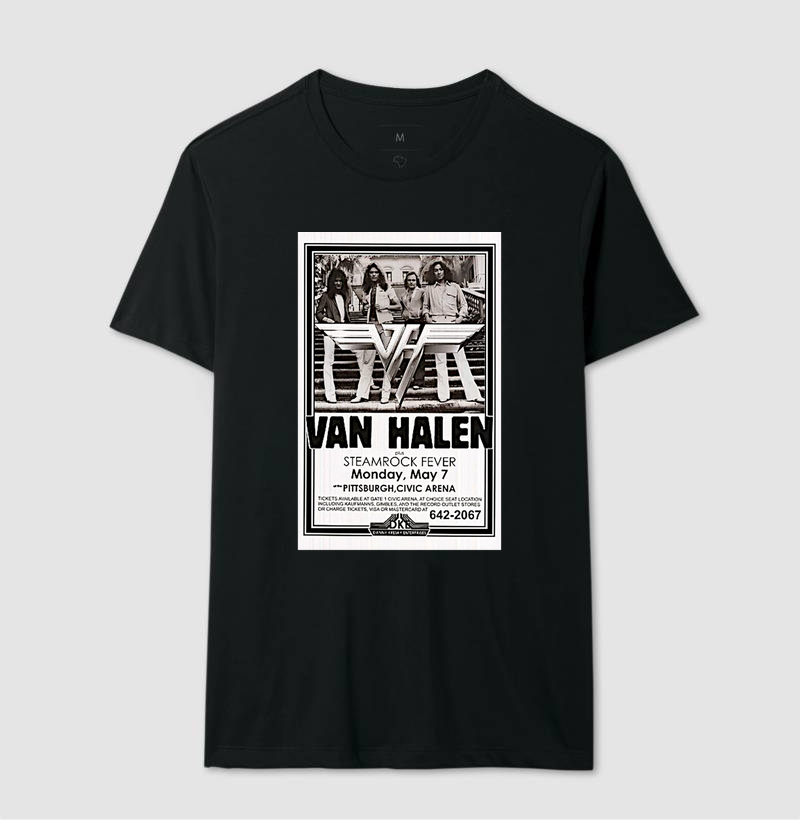 Cartaz - Van Halen Civic Arena 1984