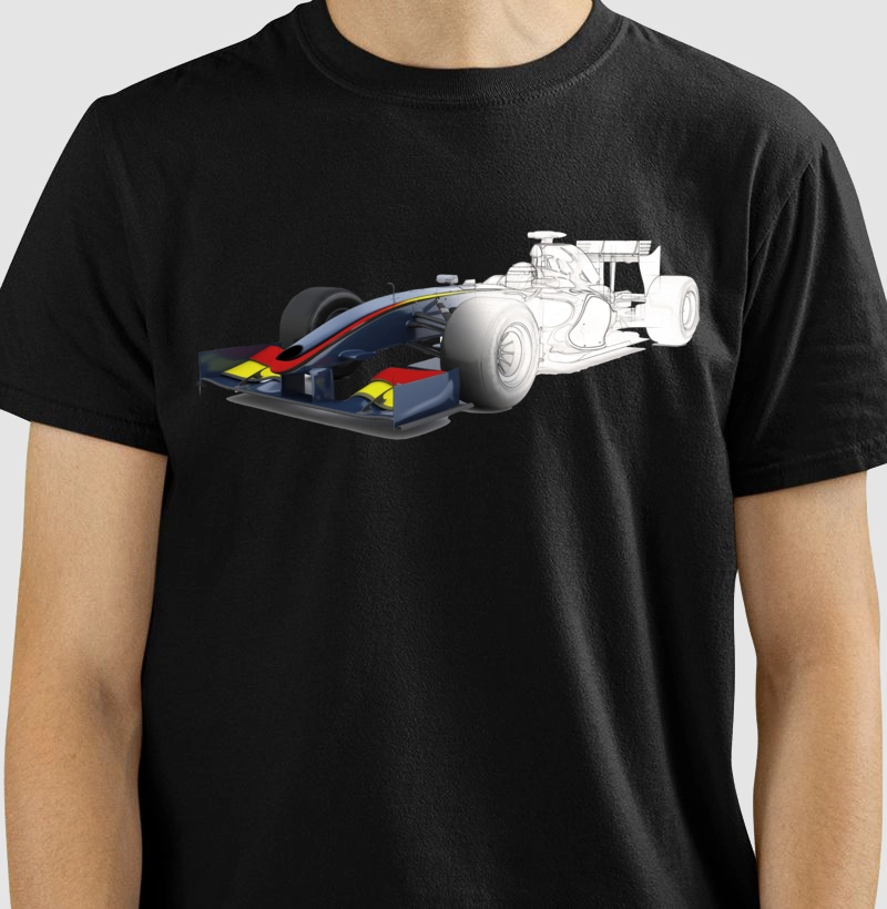 Camiseta Masculina, F1 Sketch - Reserva INK 