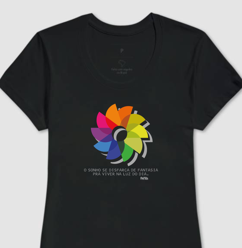 T-SHIRT "DIA" / FLOR DO SOL