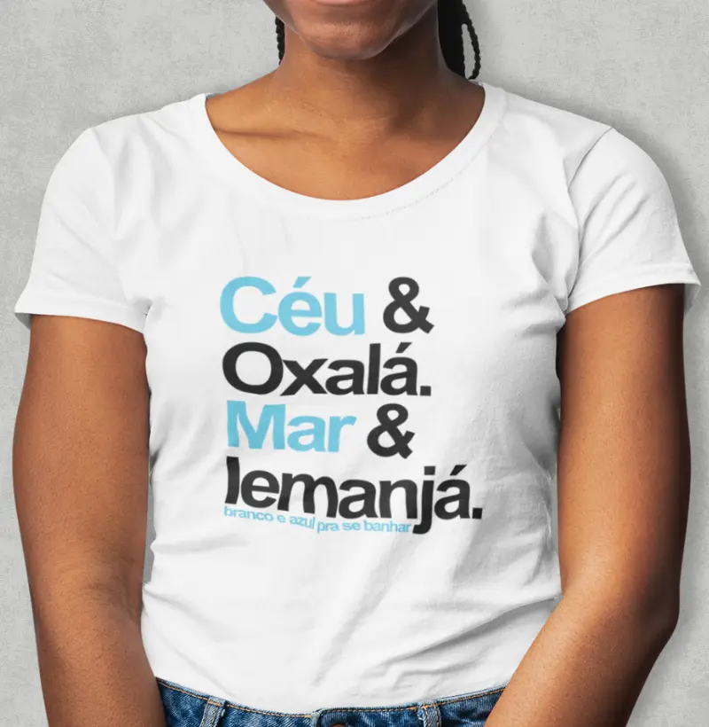 Céu & Oxalá. Mar & Iemanjá.