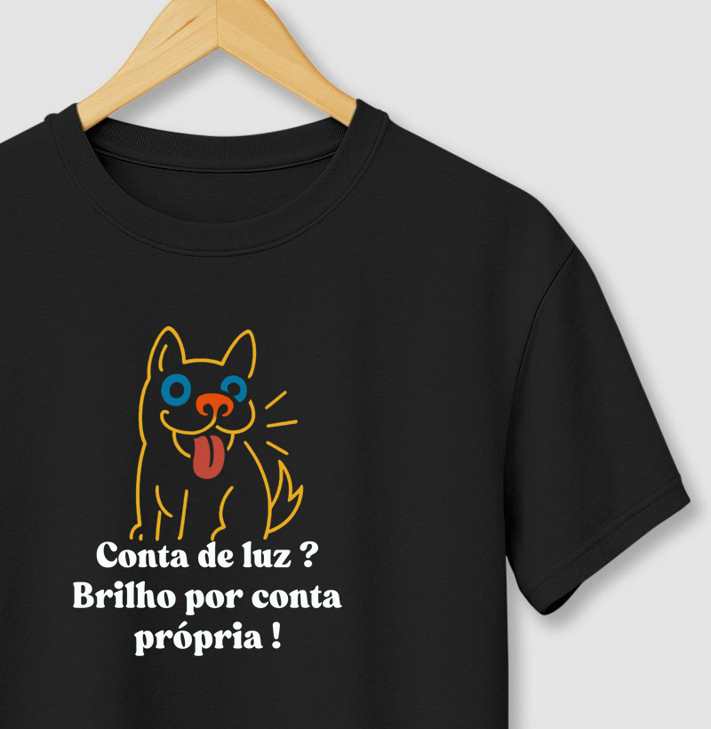Conta de luz? Brilho por conta própria!