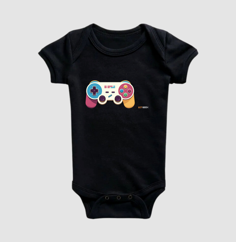 Body Infantil Press Start