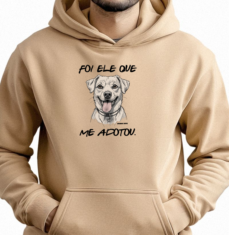 Foi ele que me adotou