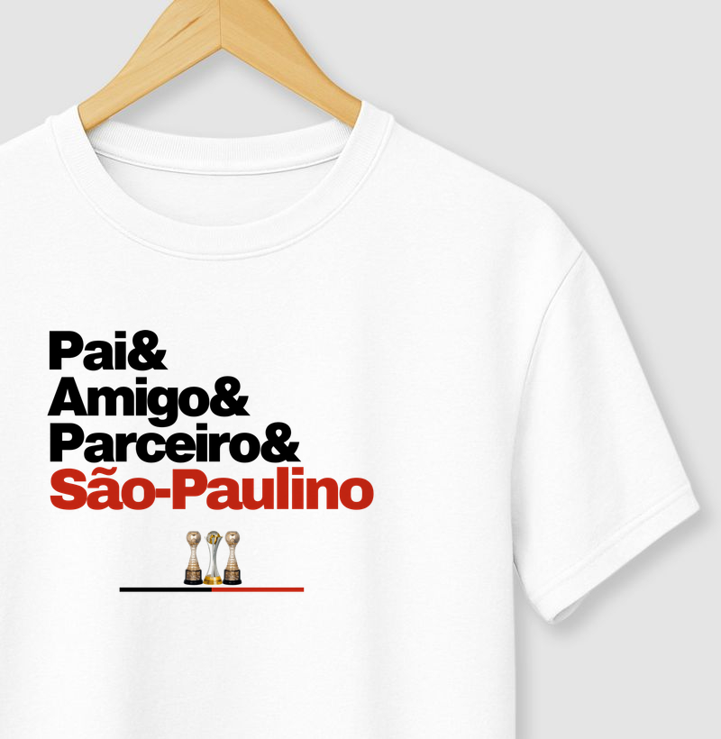 Pai, amigo, parceiro e tricolor paulista