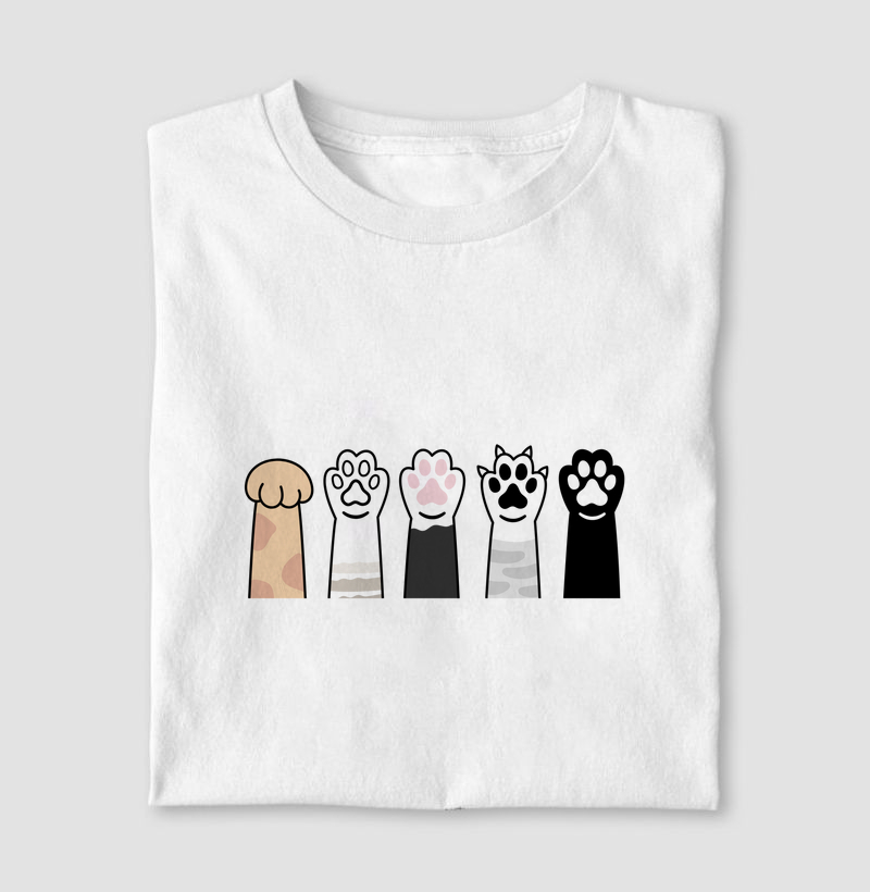 Camiseta- Patas fofas