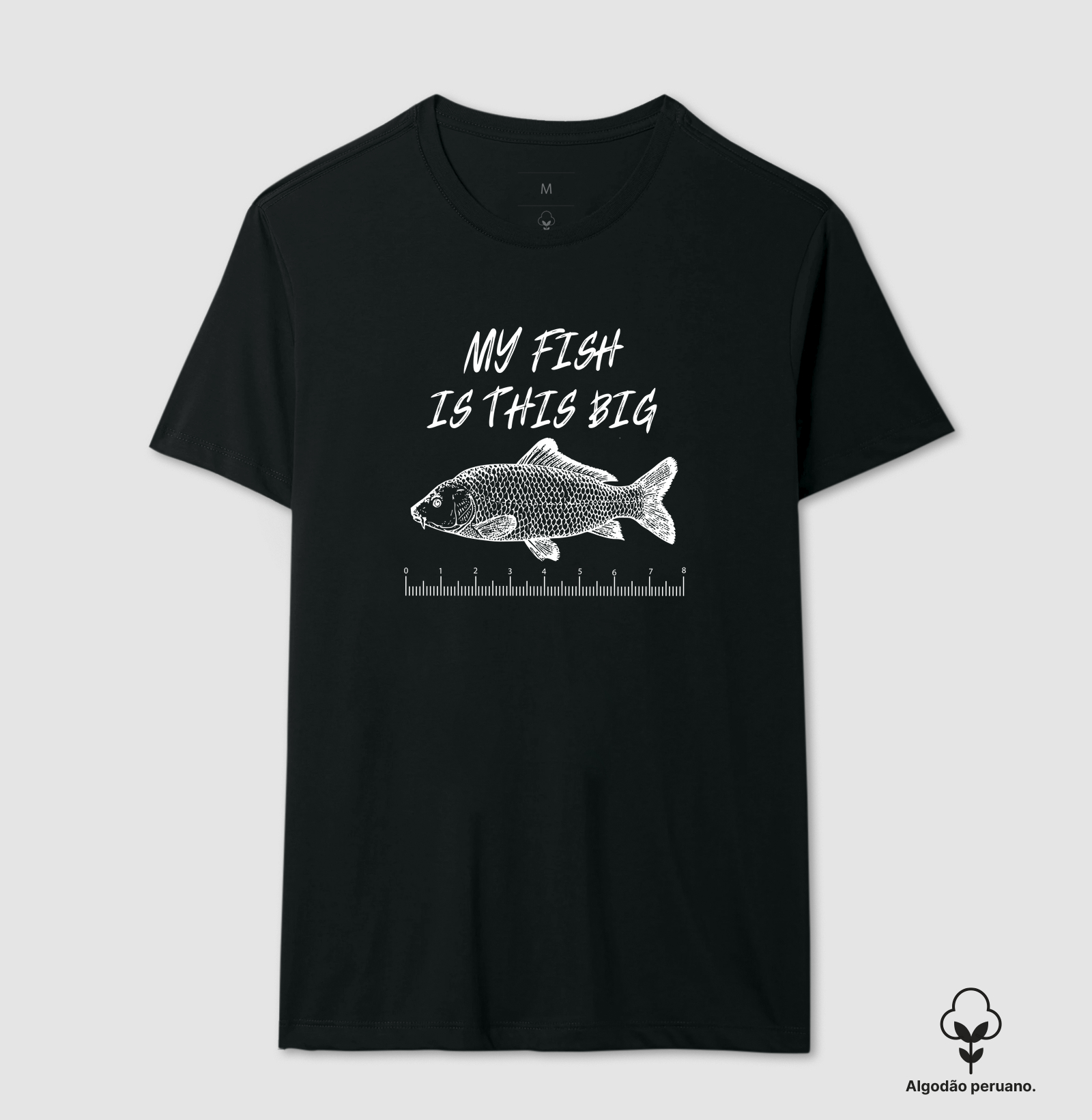 MY FISH IS THIS BIG - CAMISETA PREMIUM
