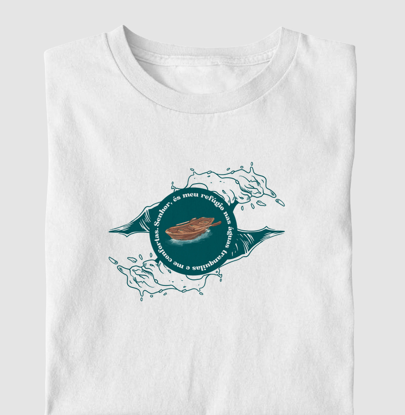 Camiseta - O senhor é meu refugio