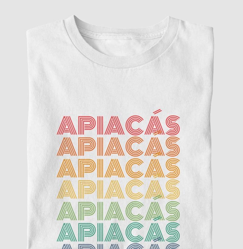 Apiacás Letreiro Retrô