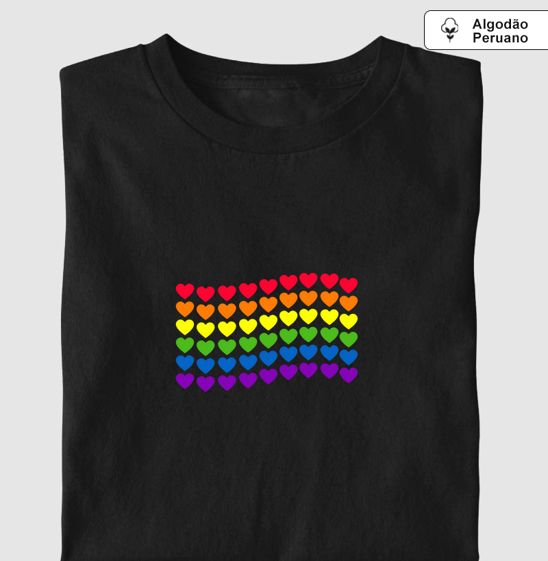 Corações Arco Iris