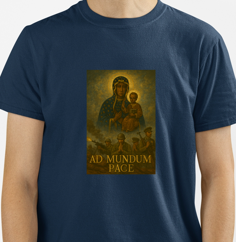 Camiseta  Ad Mundum Pace "Nossa Senhora de Częstochowa"