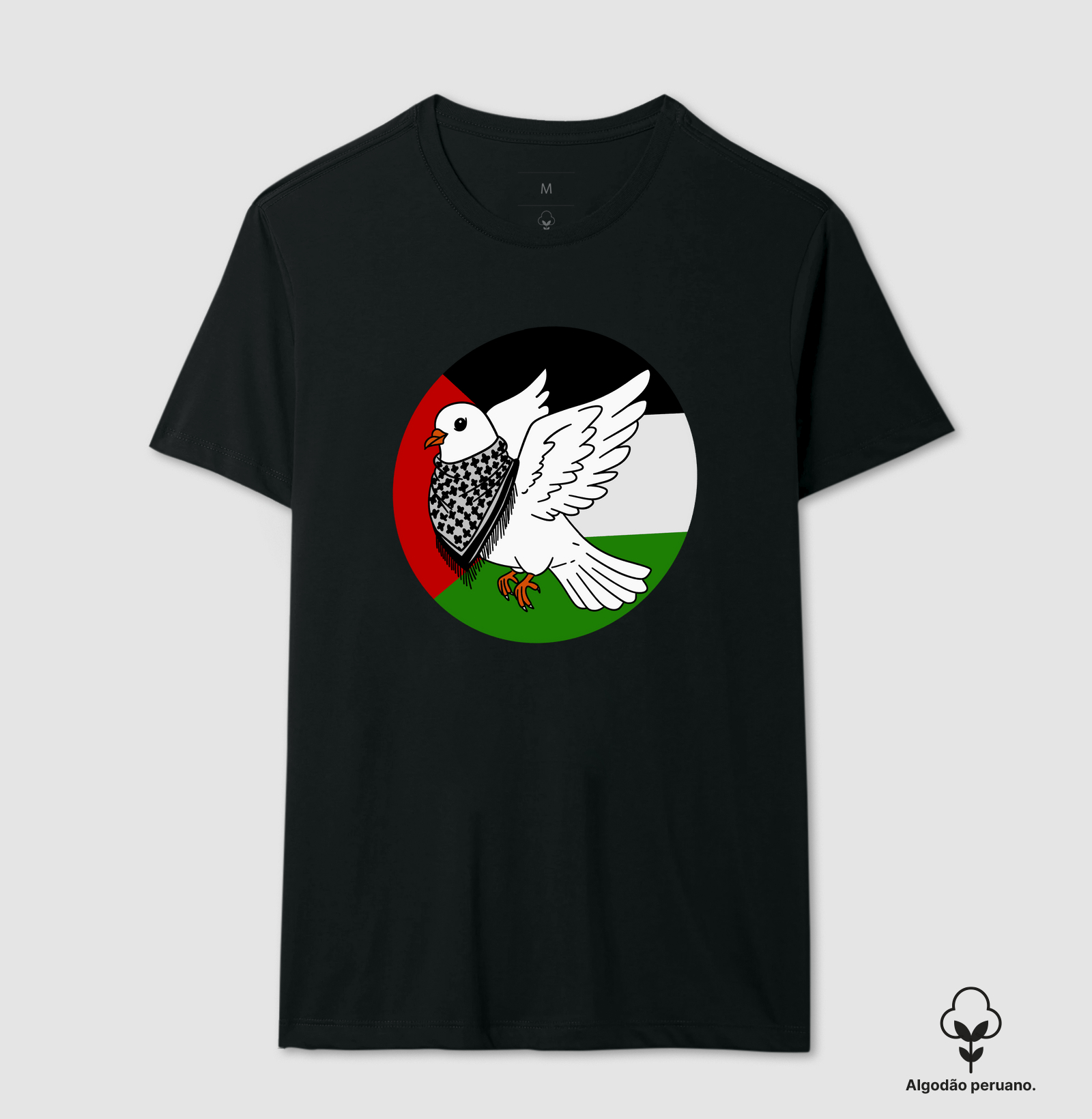 Pomba Bandeira Palestina