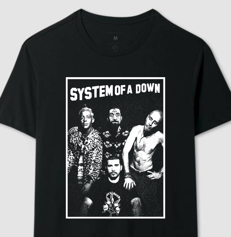 CAMISETA SYSTEM OF A DOWN PORTRAIT