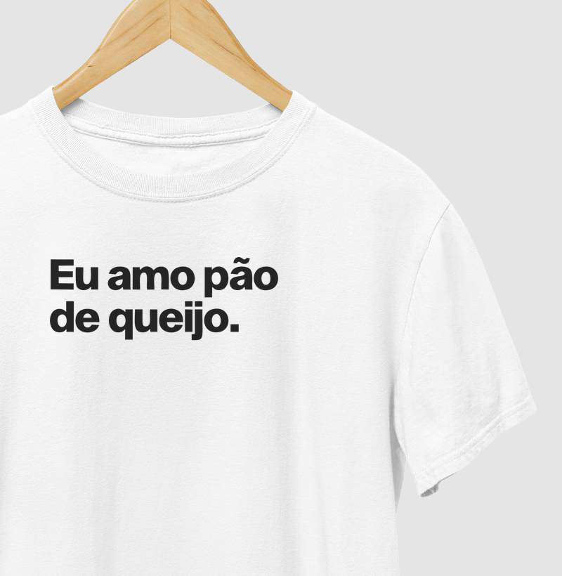 Eu amo pão de Queijo