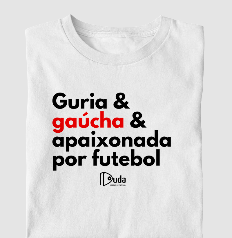 Guria Gaucha Apaixonada vermelho