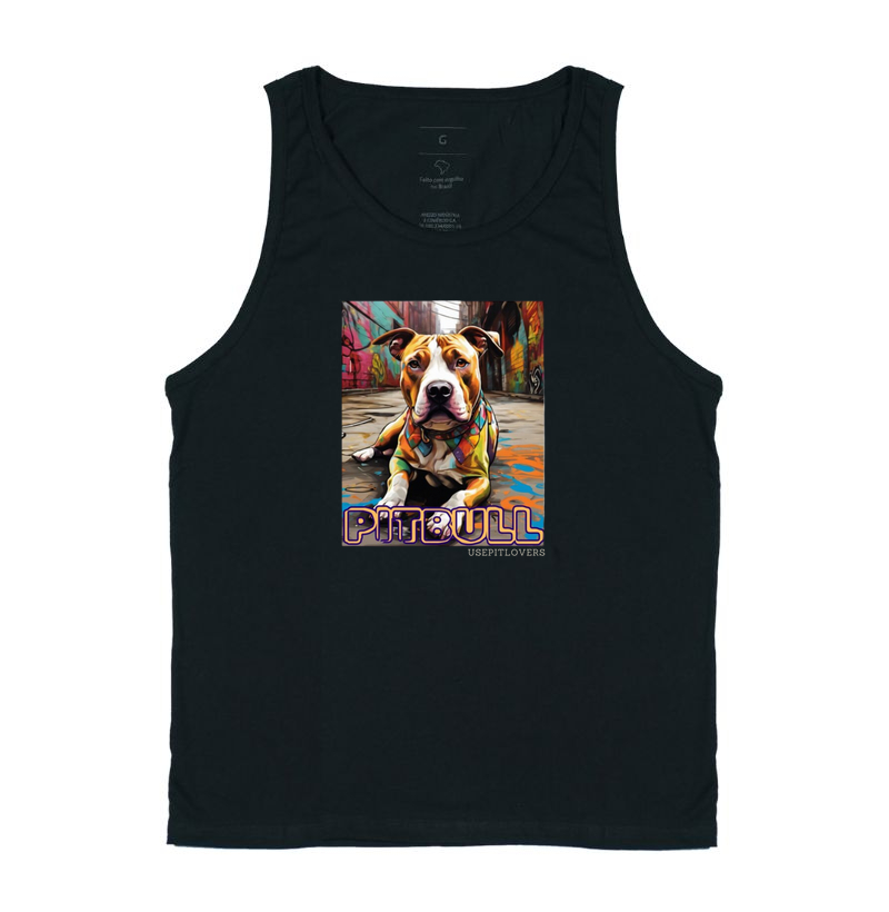 PIT BULL GRAFITTE URBANO