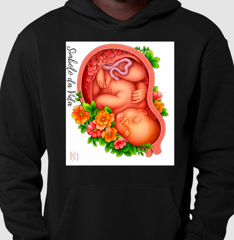 Hoodie Moletom Símbolo da Vida
