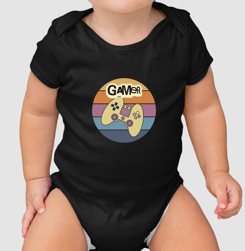 Body Infantil “Gamer Retro"