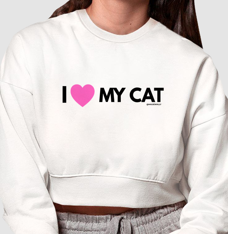 I LOVE MY CAT (pink)