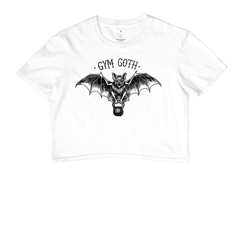 Morcego Gym Goth (Fundo Branco)