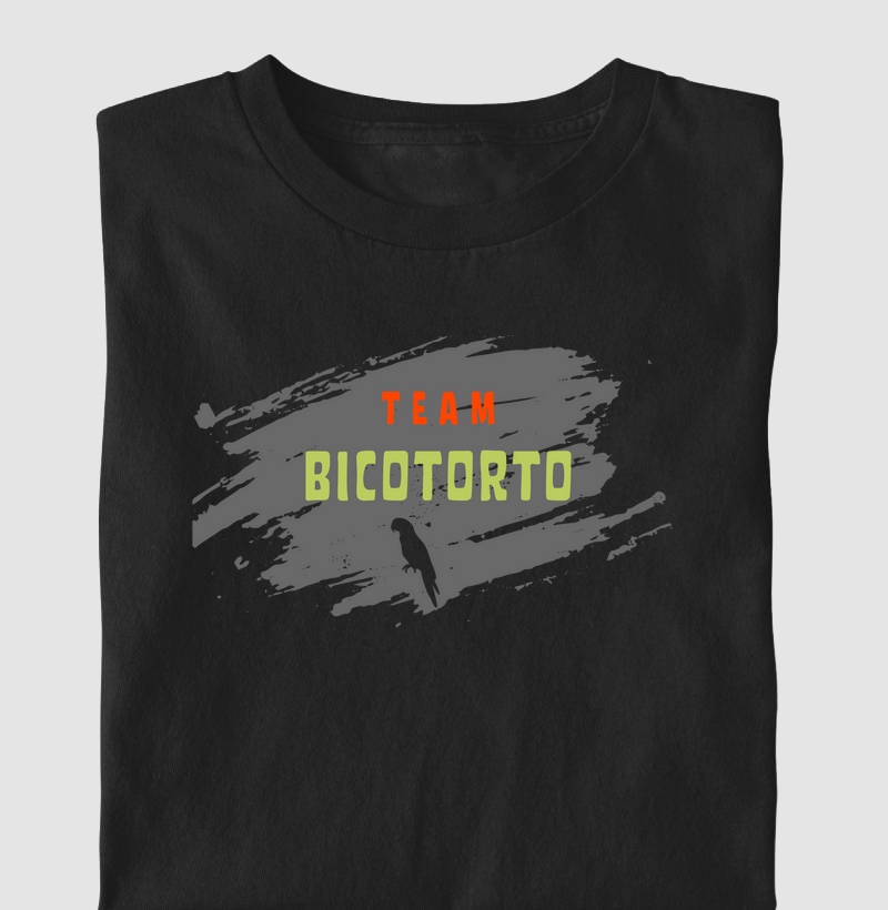 Camiseta - Frase Team Bico Torto